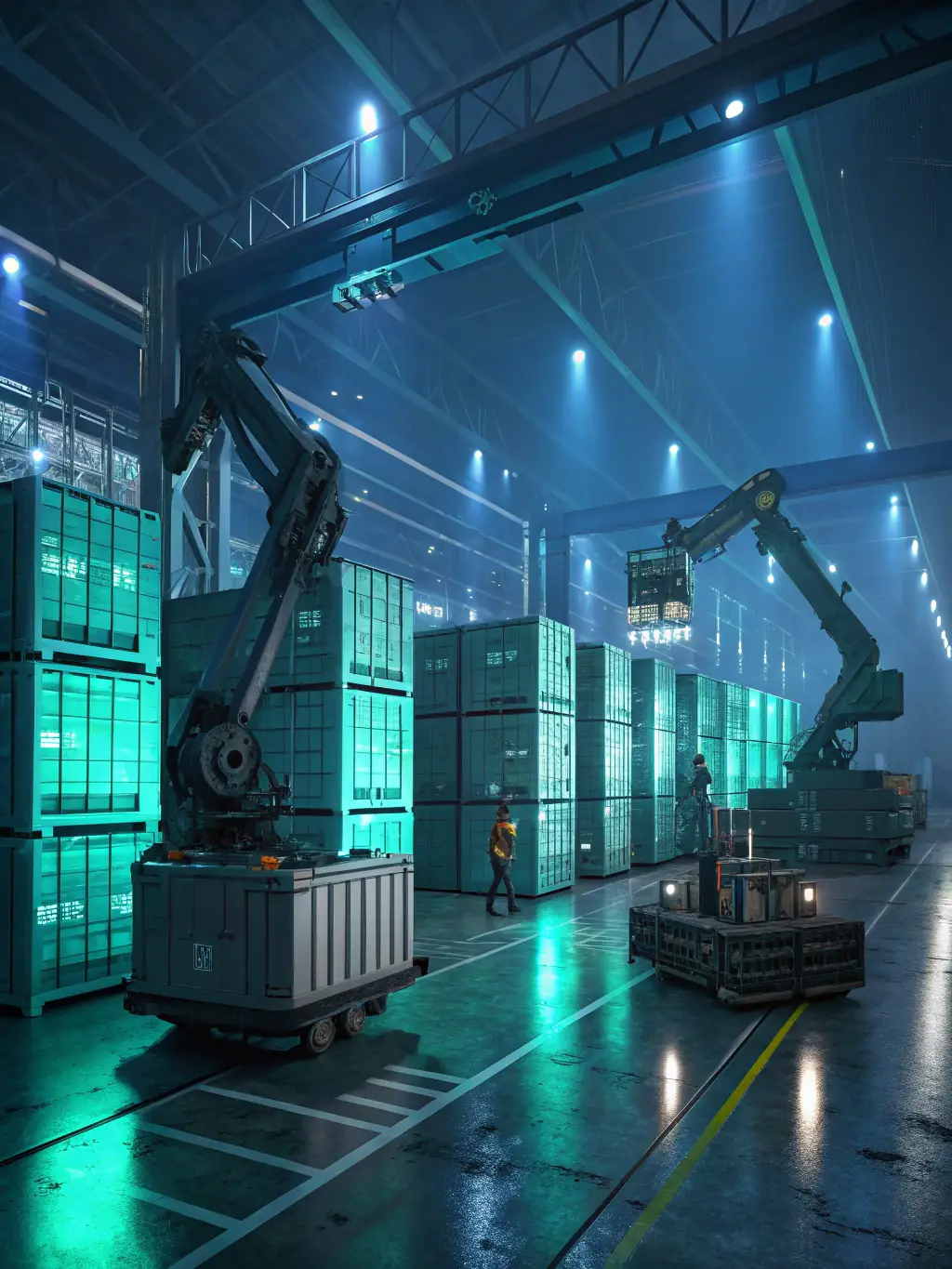 A streamlined supply chain operation with automated processes managed by AGI 6.Sense, ensuring efficiency and cost-effectiveness.